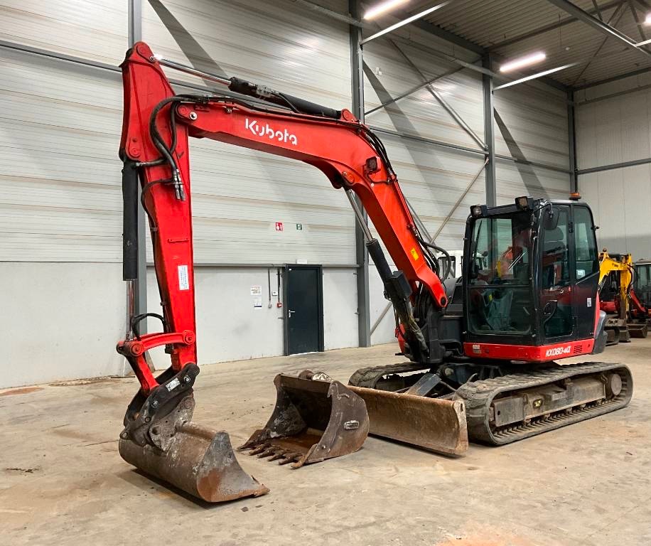 Kubota KX080-4 / 2019 pasovy bager