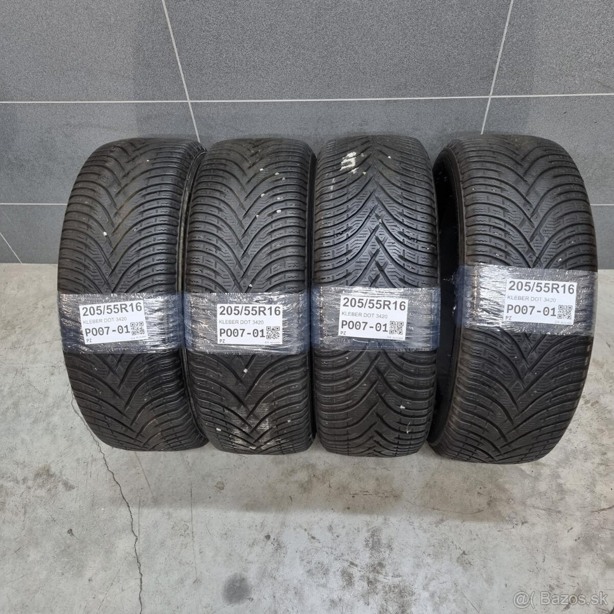 Zimné pneumatiky 205/55 R16 KLEBER DOT3420