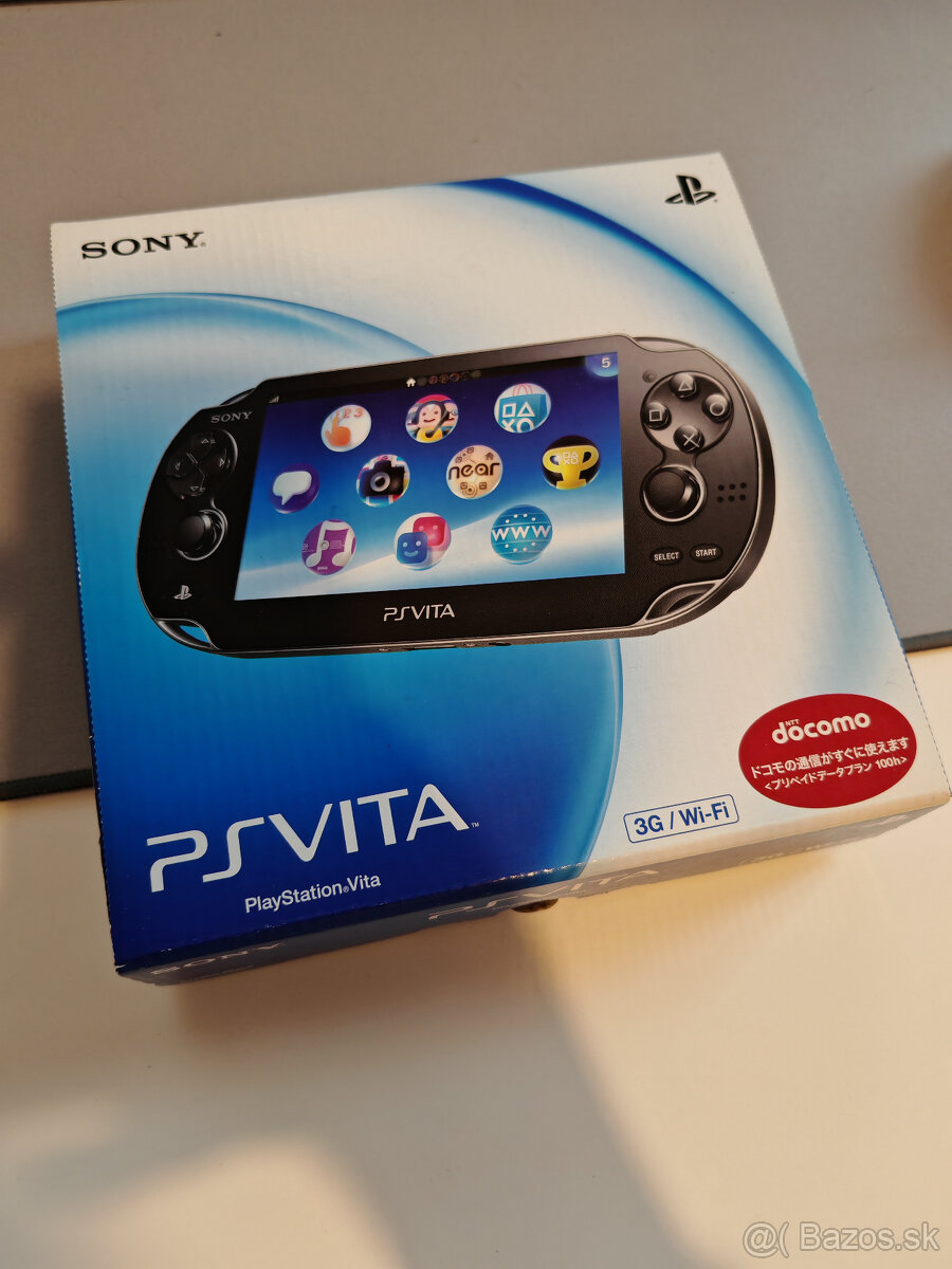 PS Vita nová + 8GB pamäťová karta