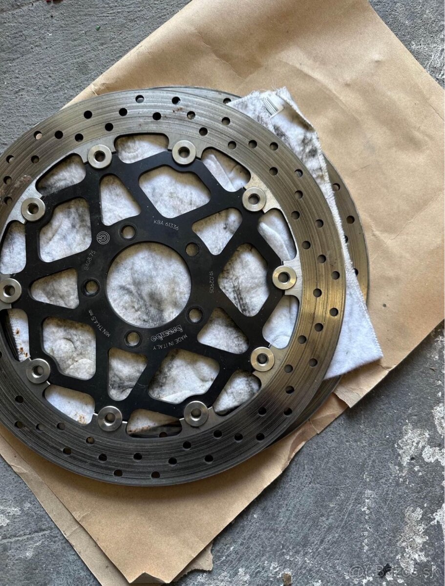 2x Brembo predné brzdové kotúče