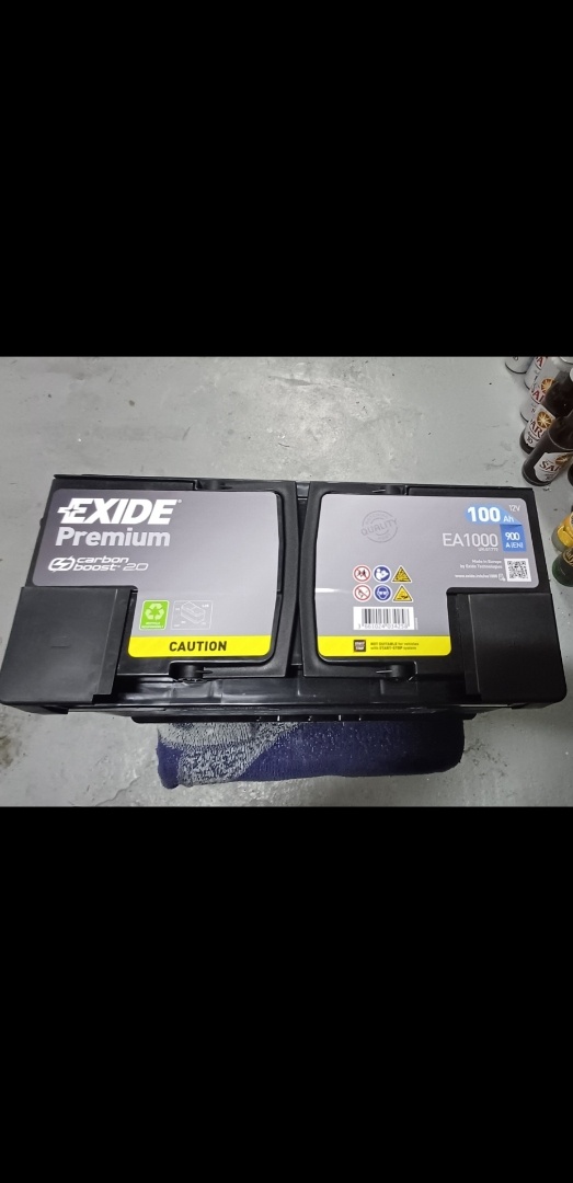 EXIDE PREMIUM EA1000 100AH 900A