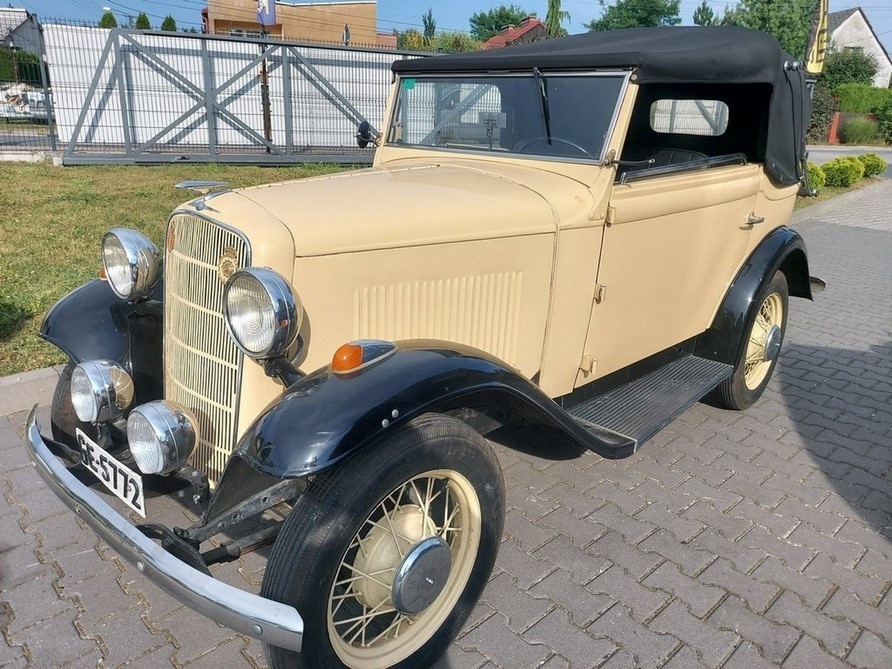 Opel roadster 1935 wermaht vidieť ako nové