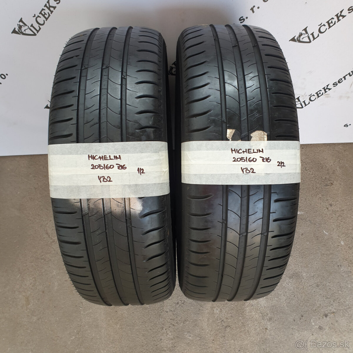 Letné pneumatiky pár 205/60 R16 MICHELIN