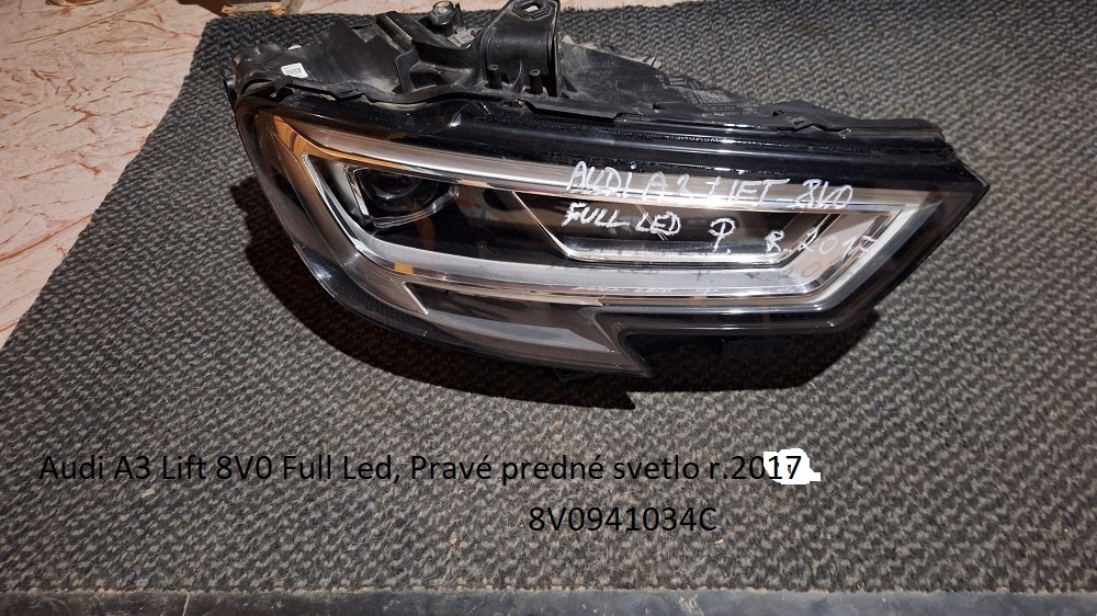 Predám použité náhradné diely na Audi A3