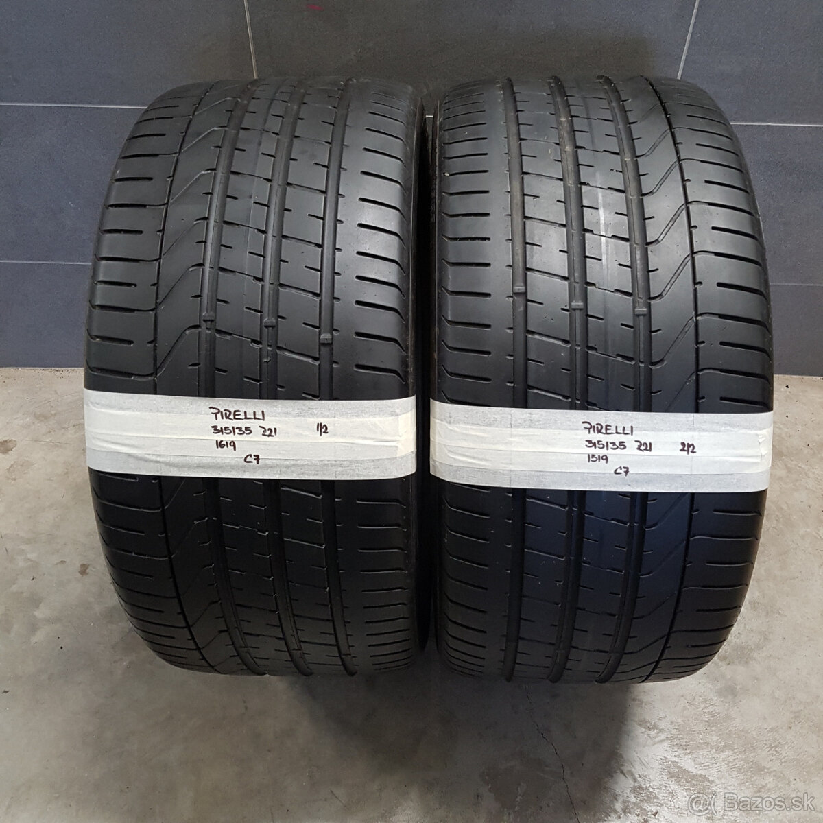 315/35 R21 PIRELLI letné pneumatiky