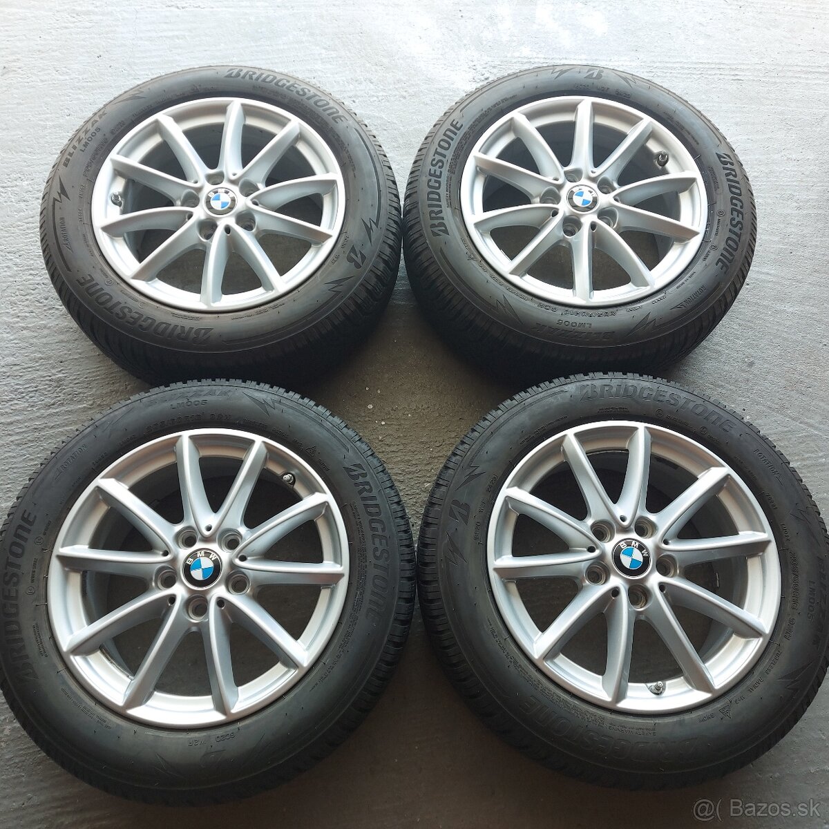 16"Elektróny originál BMW 2 f45 f46 5x112 zimné