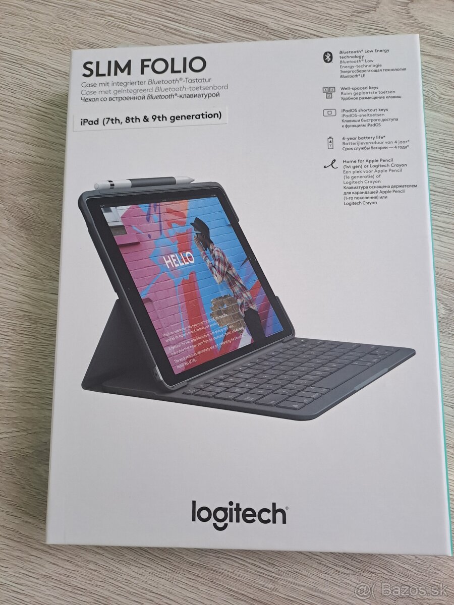 Logitec Slim Folio pre Ipad