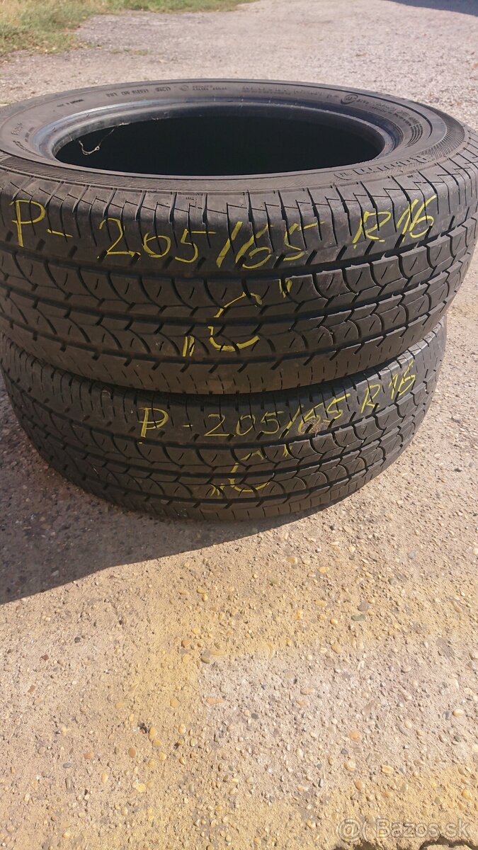 Pneumatiky letné 205/65r16 "C"