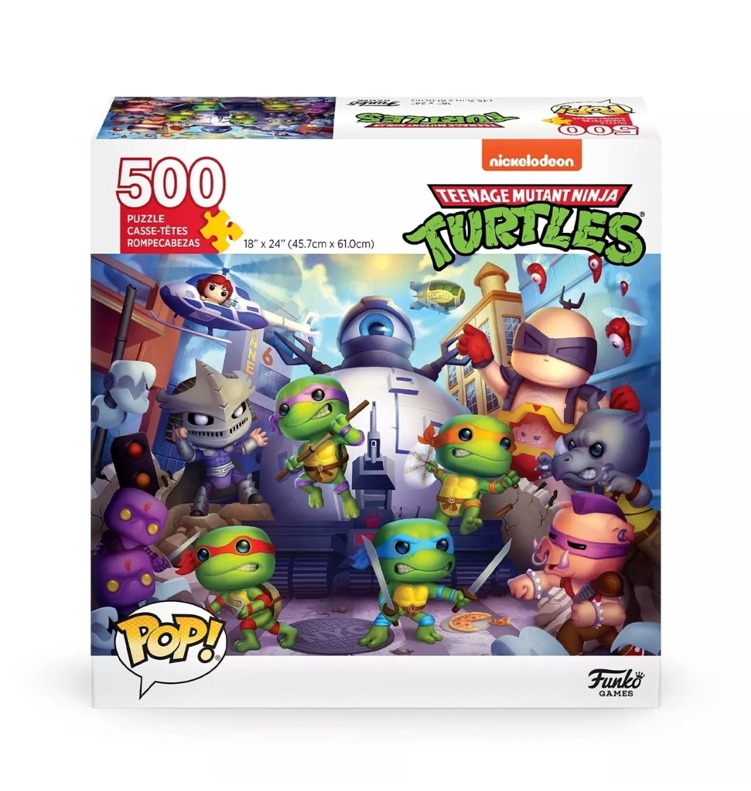 Puzzle 500 kusov Teenage Mutant Ninja Turtles Funko Pop