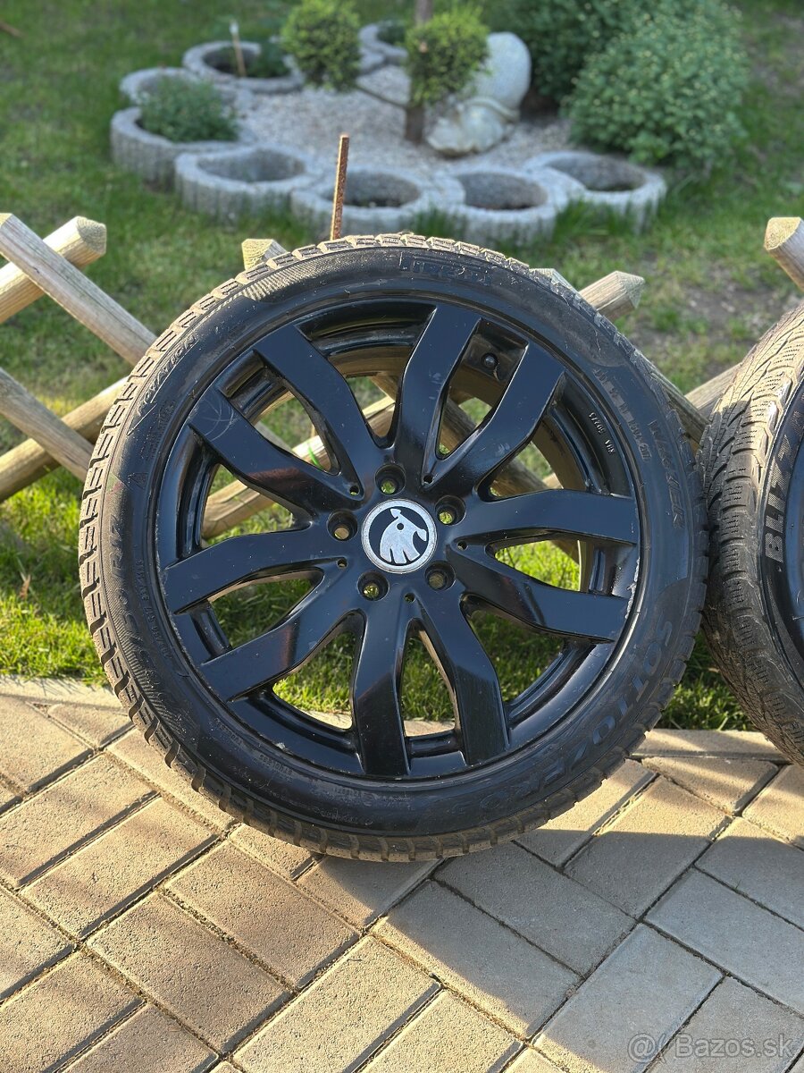 5x112 R17 original skoda disky