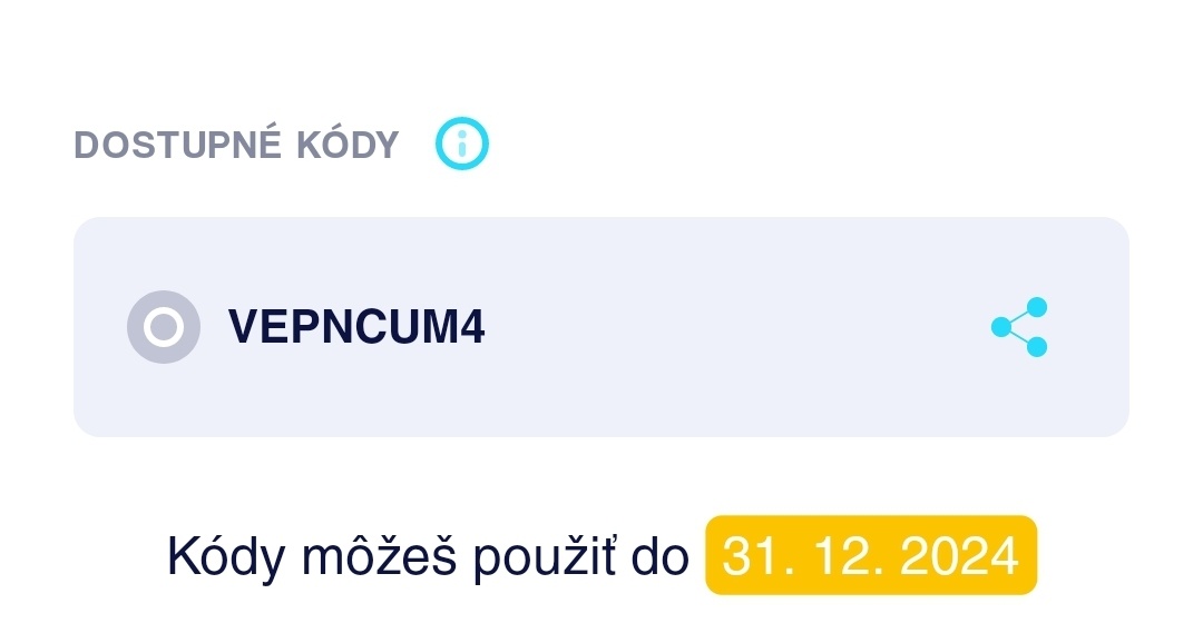 Radosť kódy 50% zľava