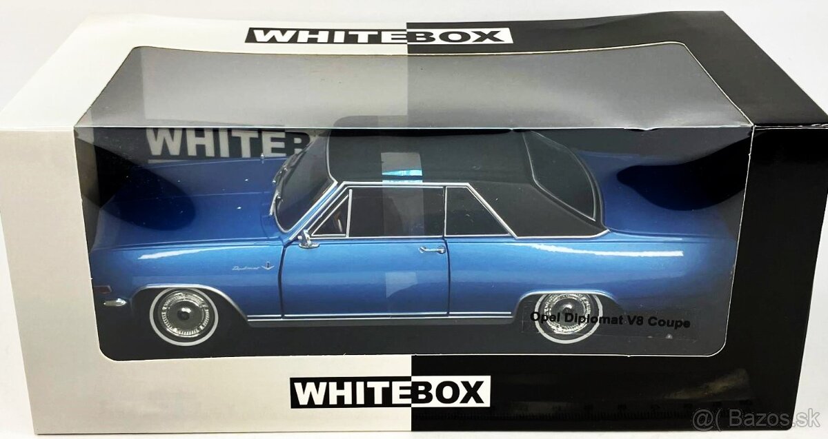 ..OPEL DIPLOMAT V8 COUPE , 1:24 , WHITEBOX