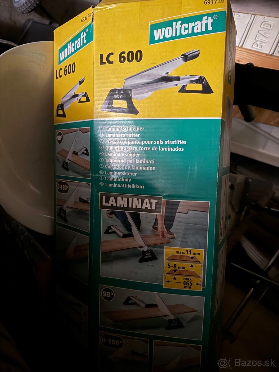 Rezačka Wolfcraft LC600 vinyl laminát