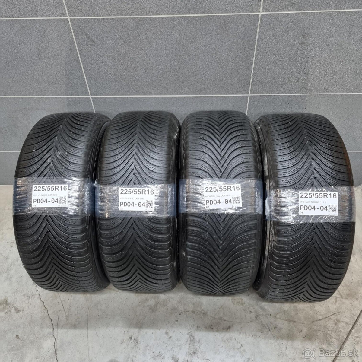 Zimné pneumatiky 225/55 R16 MICHELIN RSC DOT2918