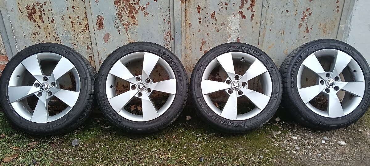 Alu kolesa 225/45 r17 skoda octavia