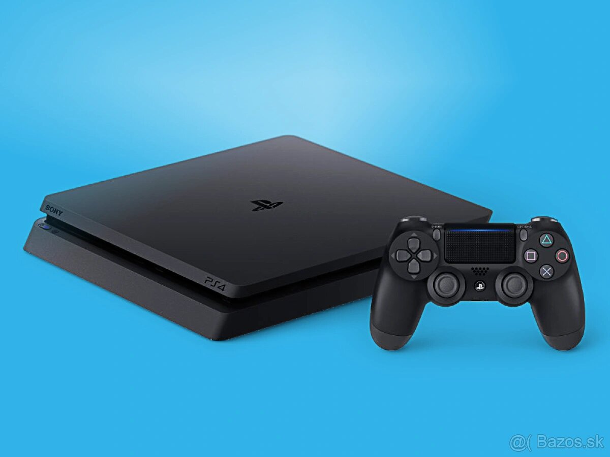 Playstation 4 slim 500 GB + ovládač