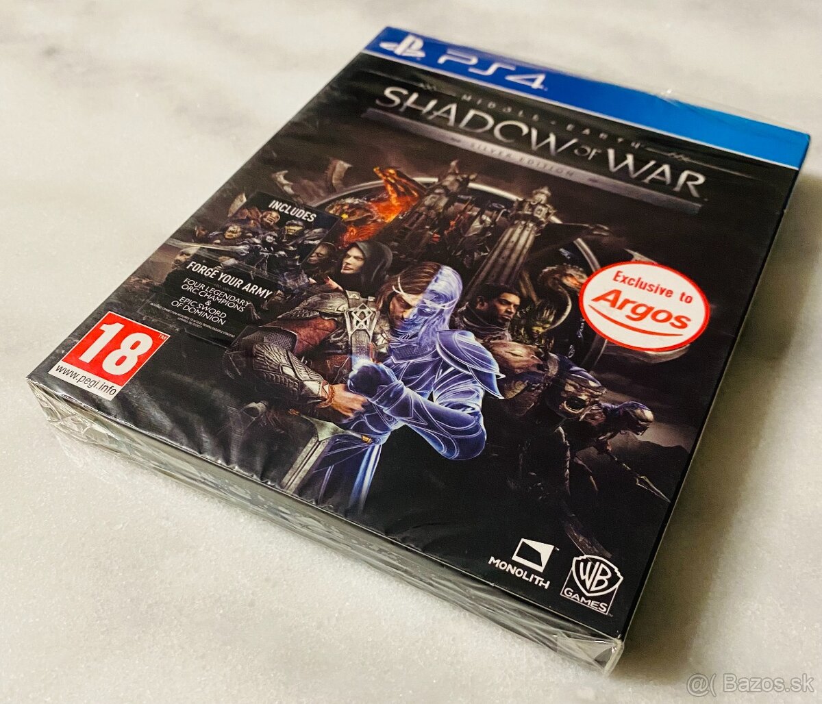 Middle-Earth: Shadow of War (Silver Edition) PS4 (NOVÁ) SB