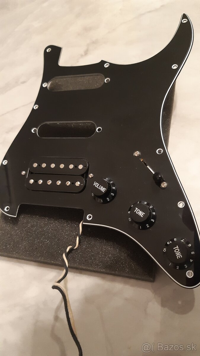 Pickguard s Humbucker Martin Macek,  3x A500K, PUSH/PULL