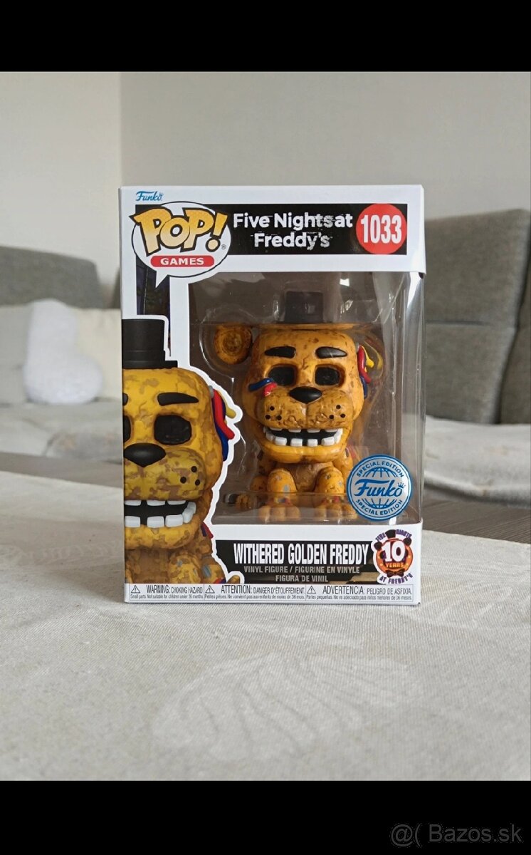 Golden Freddy Pop - 1033