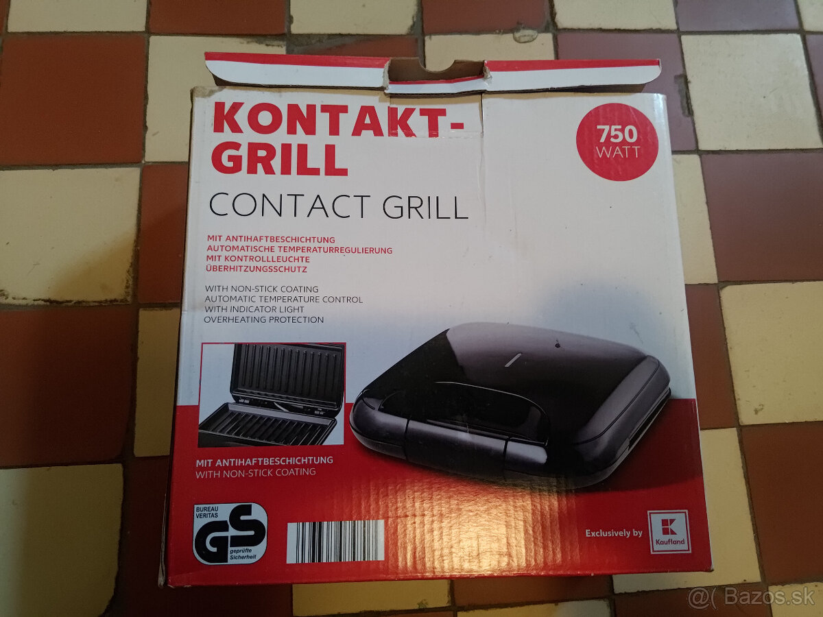 Kontaktny gril 750 W