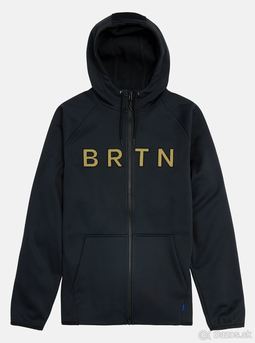 Burton | Crown Hoodie Fleece | pánska mikina zips | L  | 4