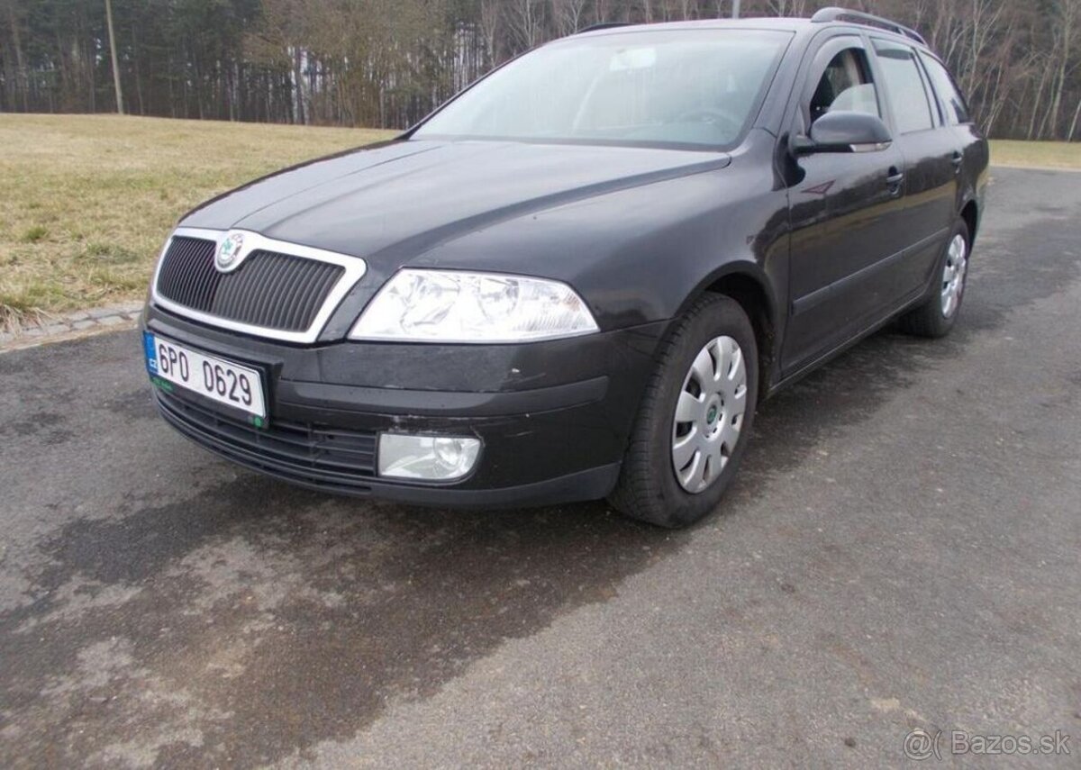 Škoda Octavia 1,9 TDI 77KW spolehlivé auto nafta manuál