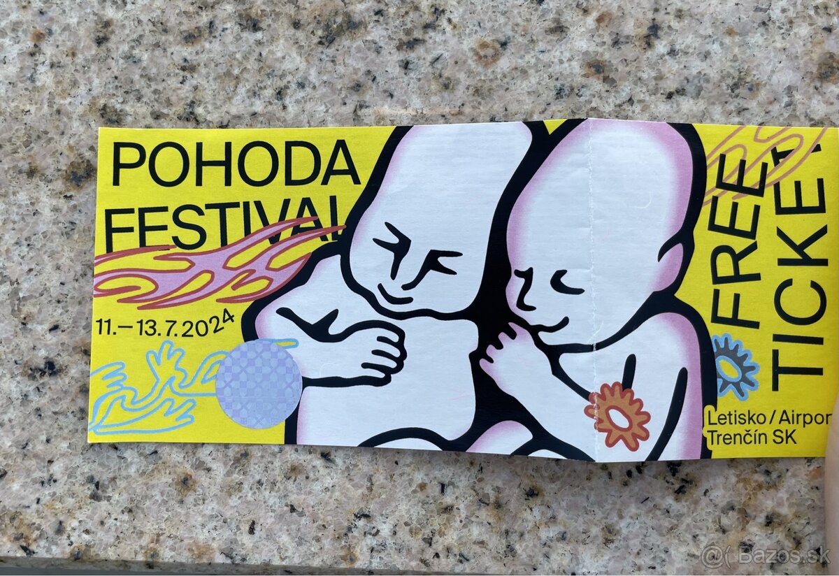 POHODA festival lístok