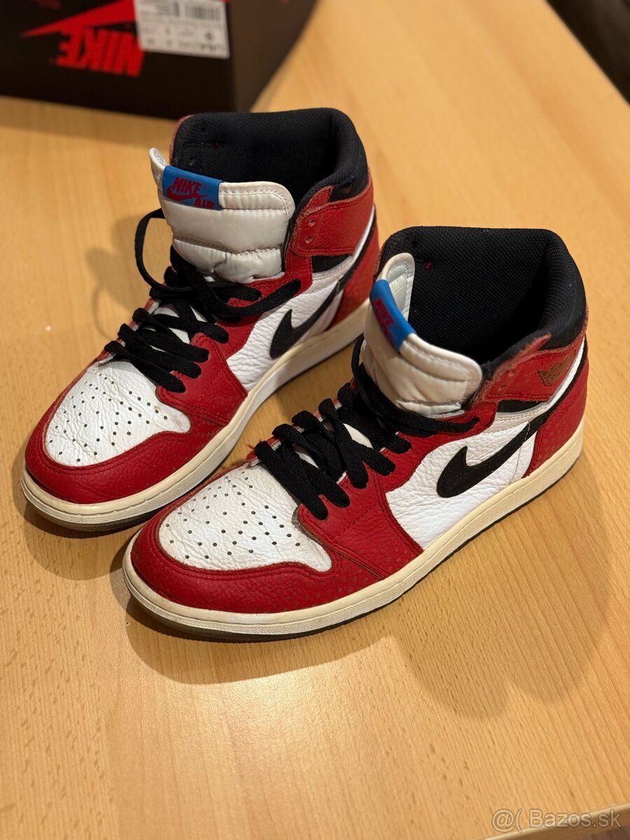 Air Jordan 1 Retro High Spider-Man Origin Story