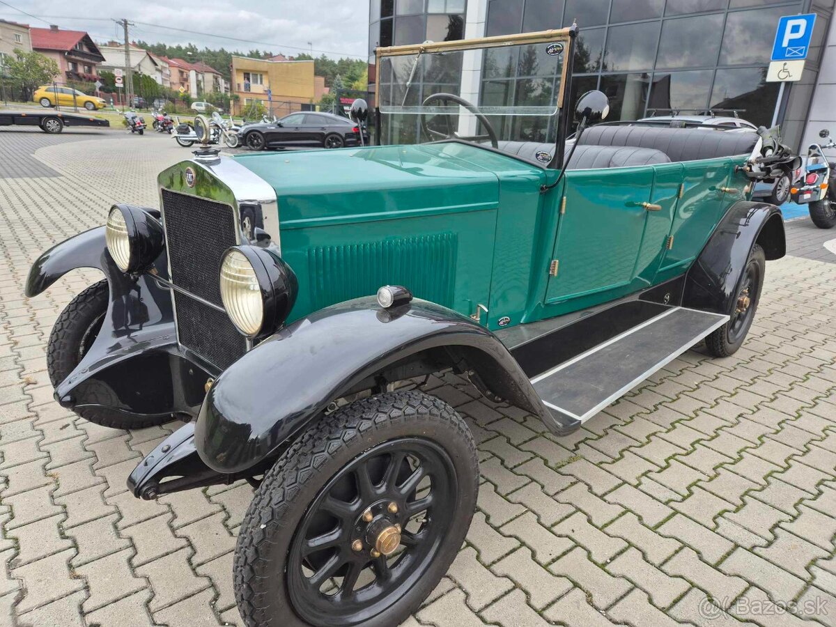 Fiat 503 torpedo 1926 vidieť ako nové