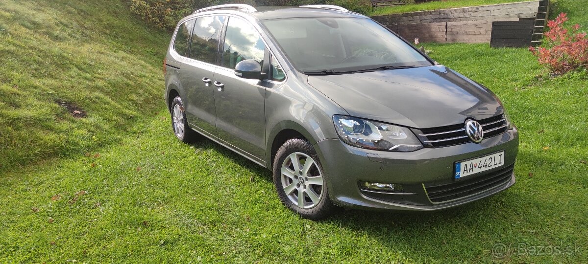 VW SHARAN 4x4,7 miest 2.0 TDi 135kw, DSG