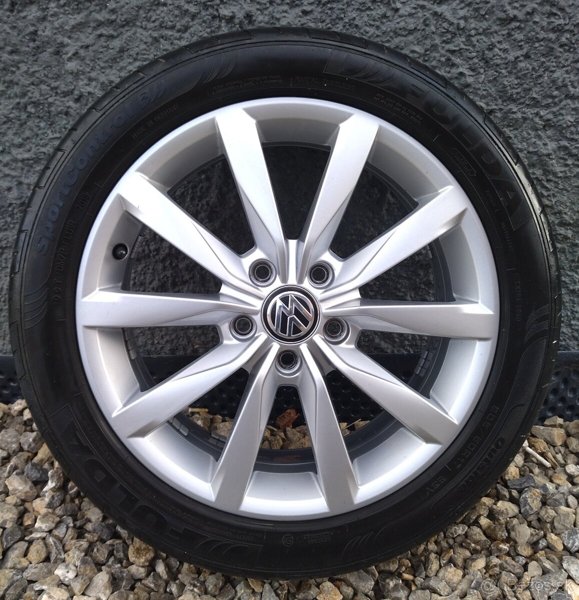 Alu-disky 5x112 Volkswagen R17