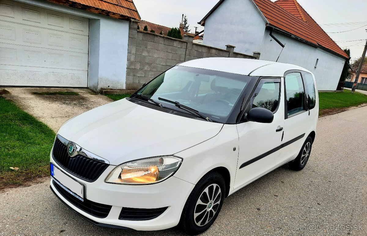 Škoda Roomster II Facelift  2012 bsah 1,2TSI 63KW 135.000KM