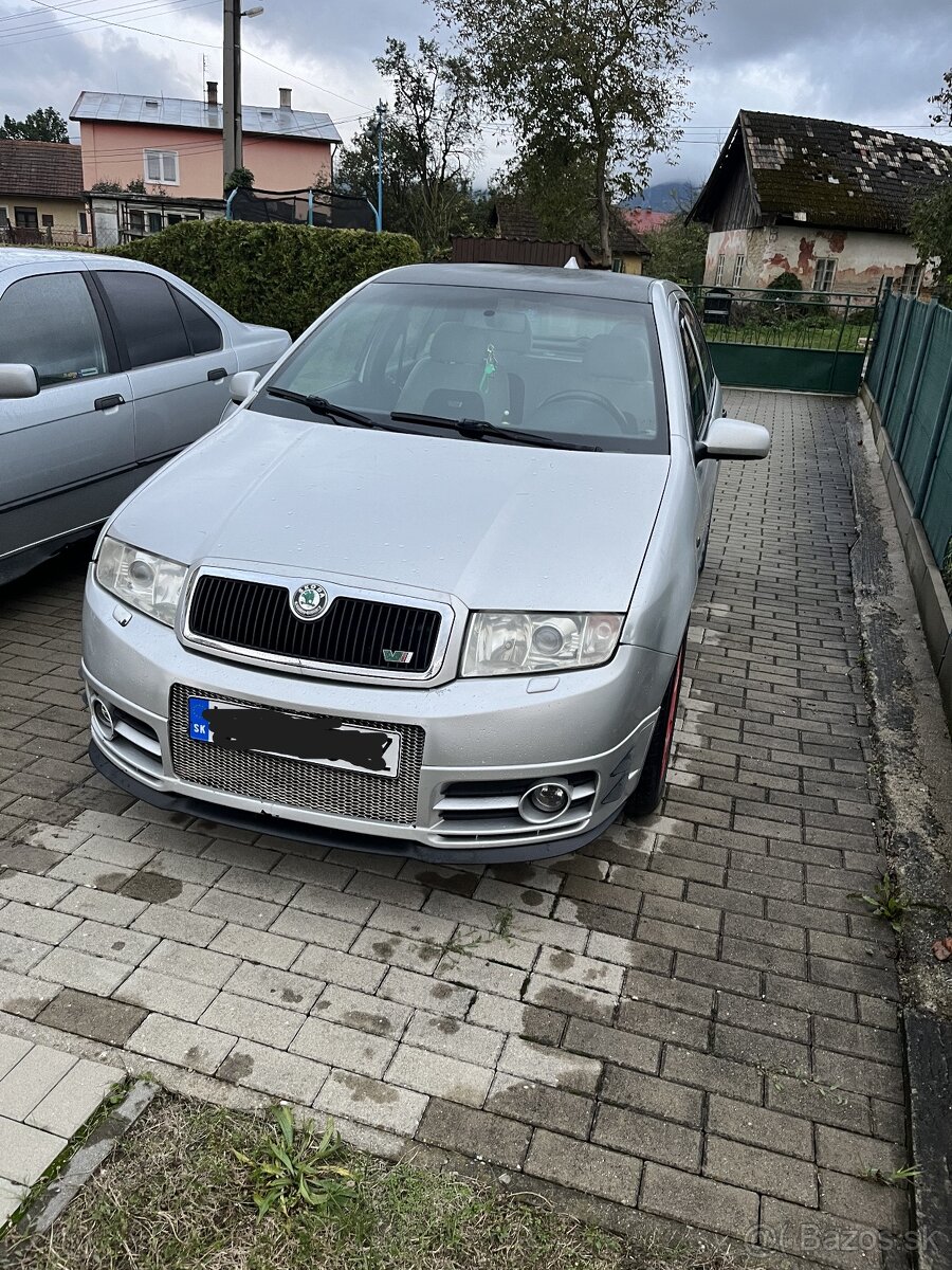 Skoda Fabia 1.9 TDi RS, 96KW ASZ