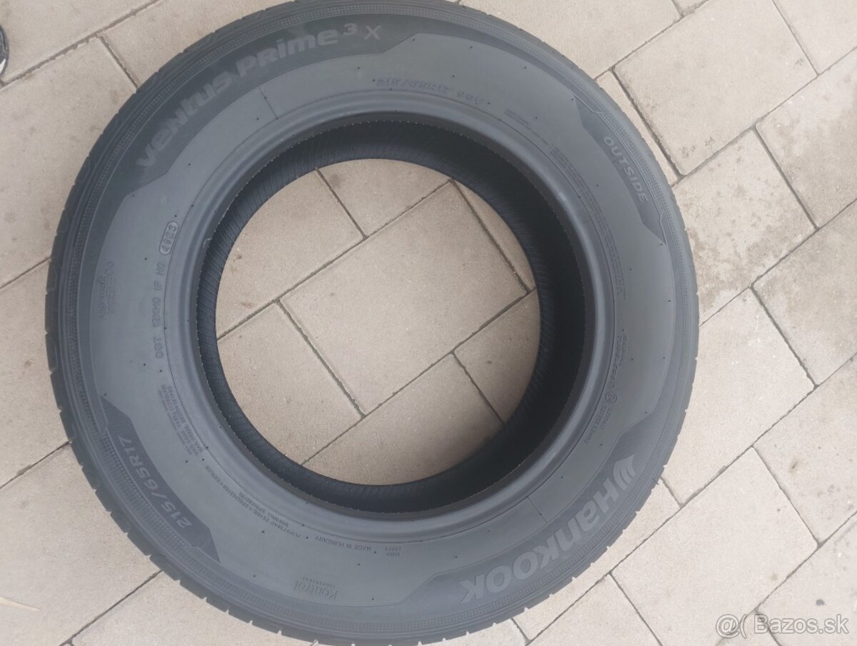 Pneumatiky 215/65 R17 puklice a disky