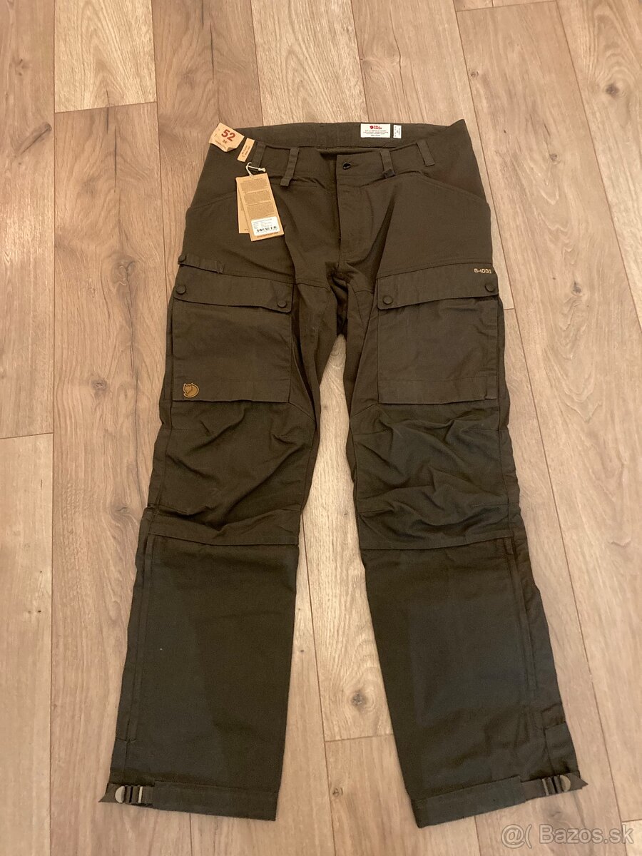 Fjällräven Lappland Hybrid Trousers dark olive M nohavice