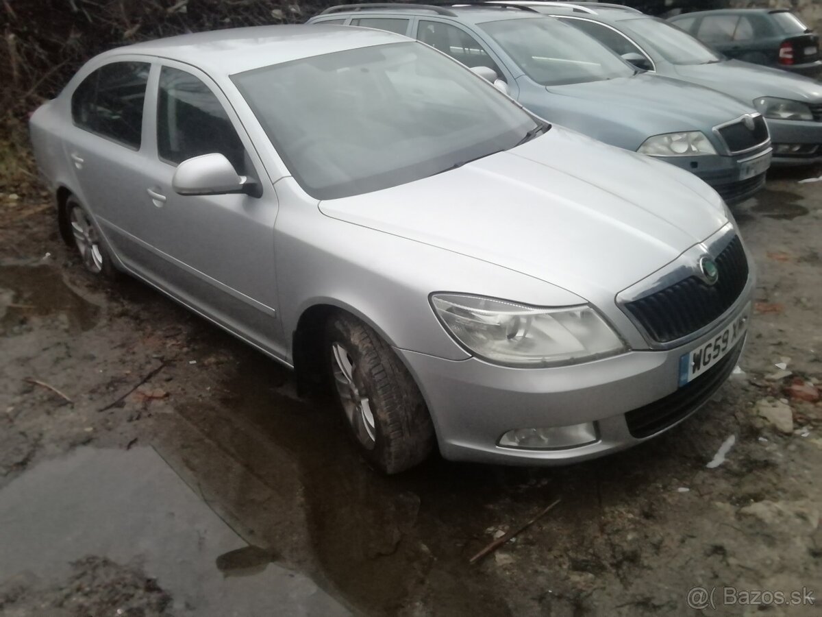 Rozpredám škoda octavia 2 sedan facelift 1,6 tdi 77 kW