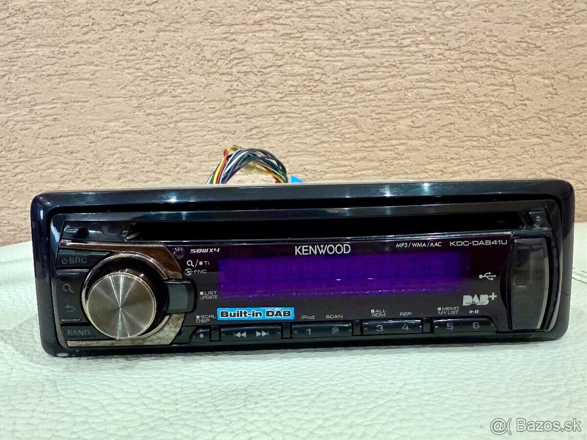 KENWOOD KDC-DAB41U - Mp3/WMA/AAC/CD/USB...