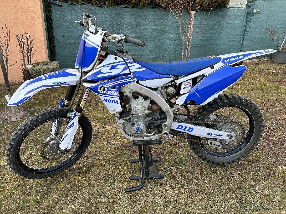 Predám Yamaha Yz450f 2011 vstrek