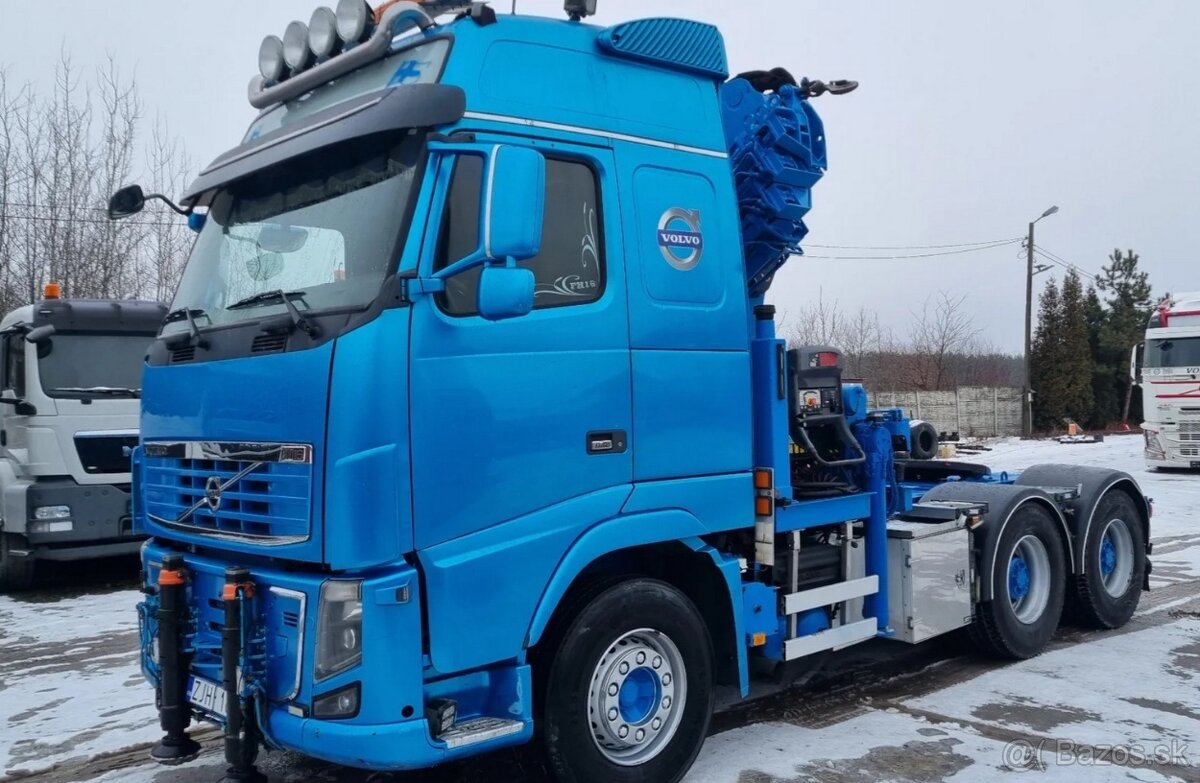 Volvo FH 600 - 6x4 - Tahač + HR-HIAB 377 EP-5 HIPRO – EURO 5