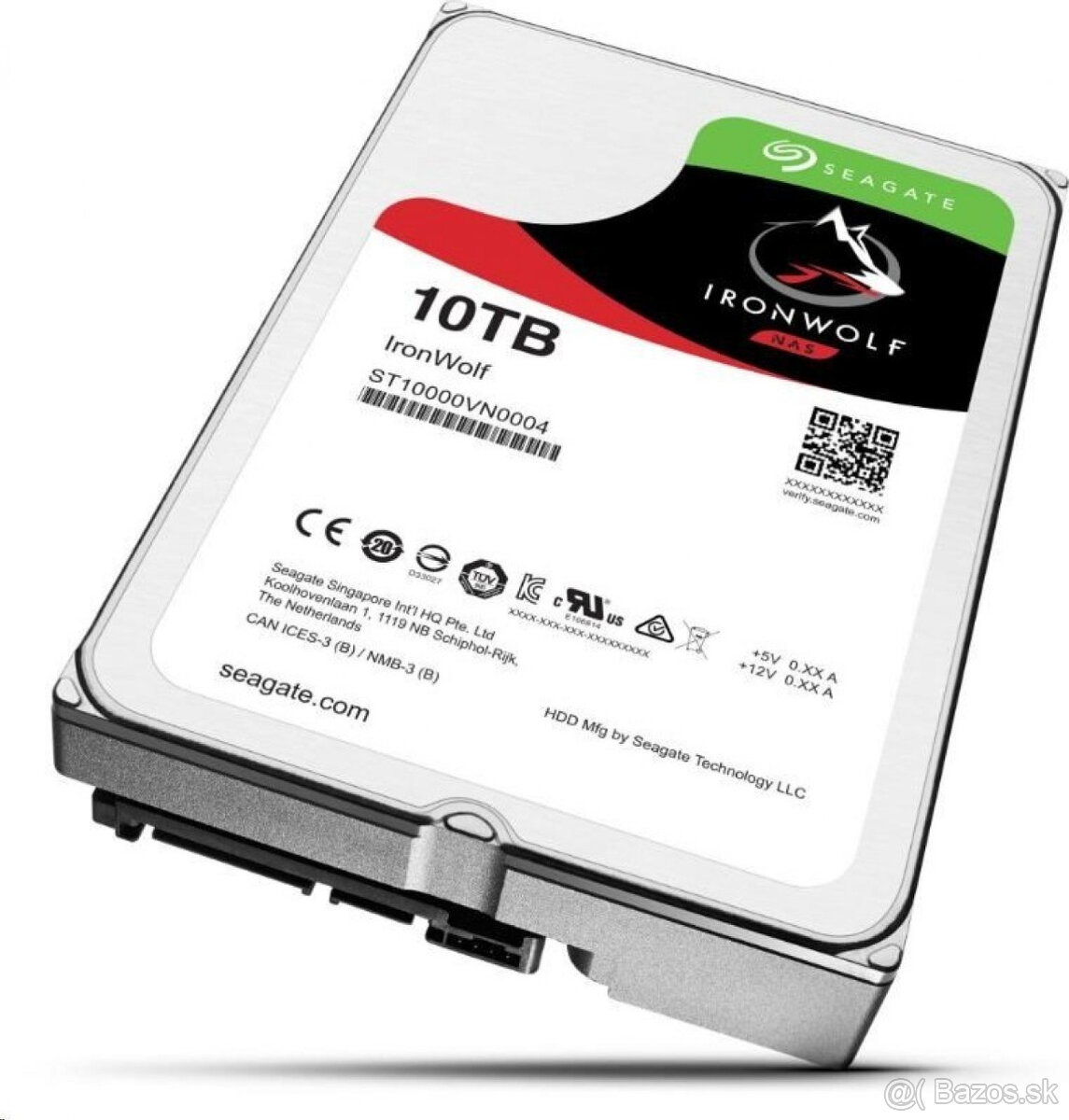 SEAGATE HDD IRONWOLF (NAS) 3.5" 10 TB