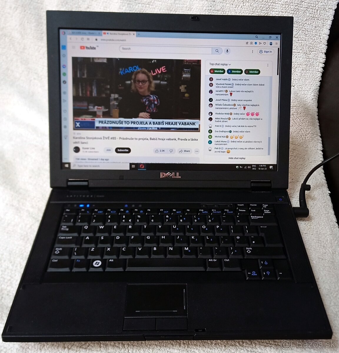 Dell Latitude E5400, Intel 2,0Ghz, SSD 120GB, 4GB ram, Win10