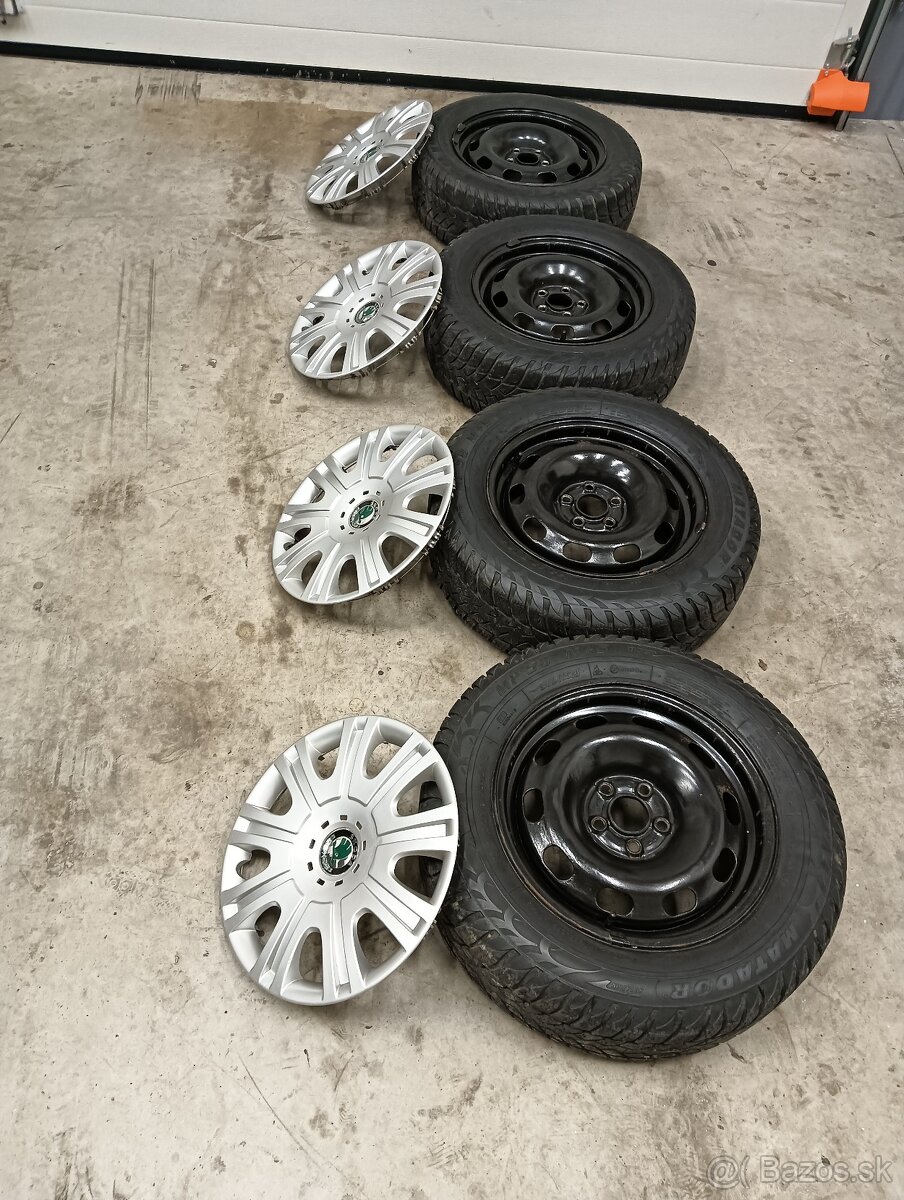 5x100 195/65 R15 Zimné