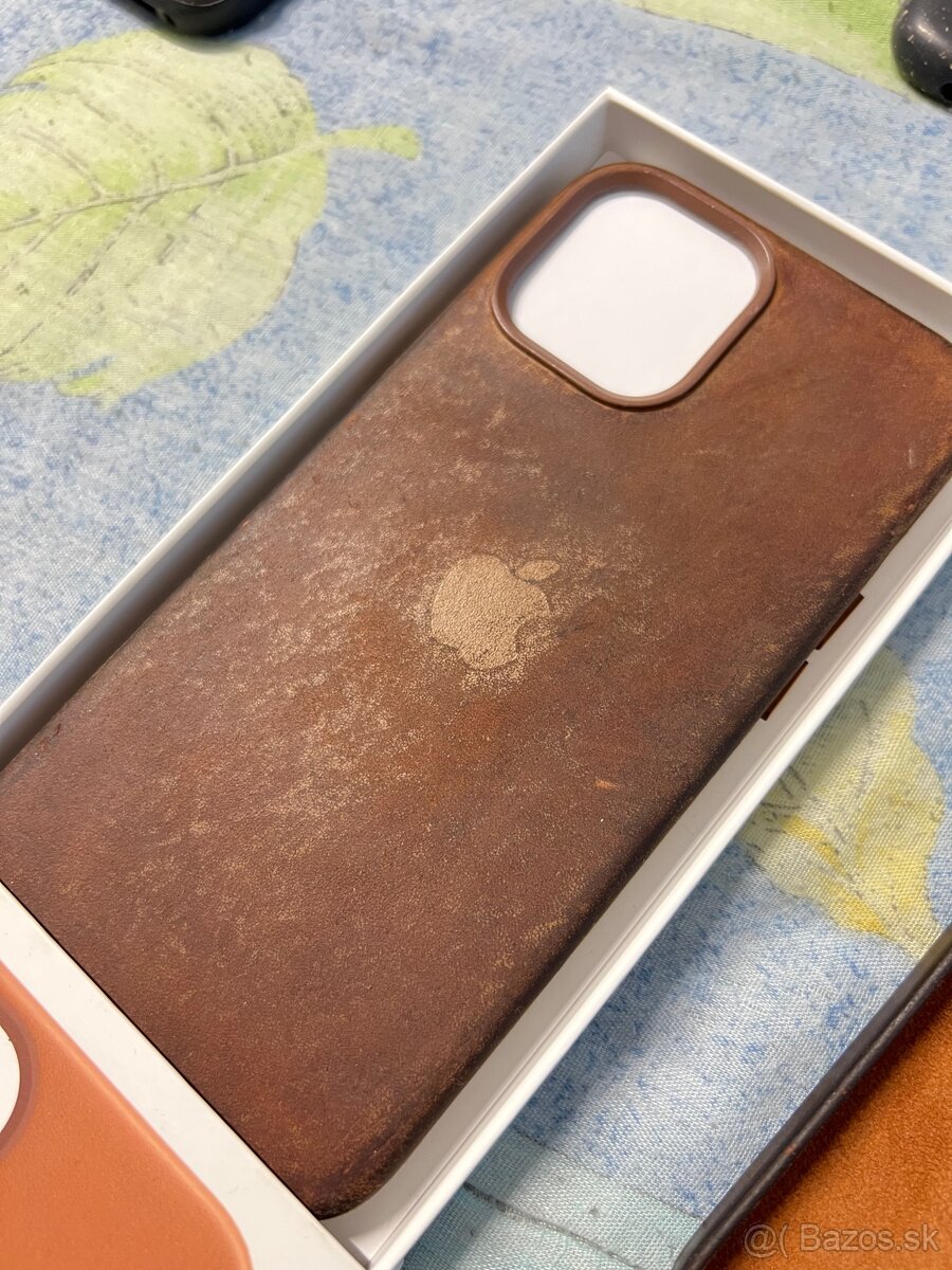 Apple Leather Case iPhone 12 Pro Max