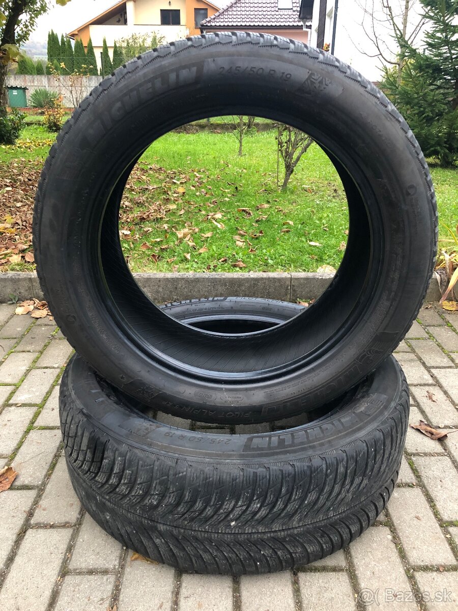 ❗️2X MICHELIN PILOT ALPIN 245/50R19❗️