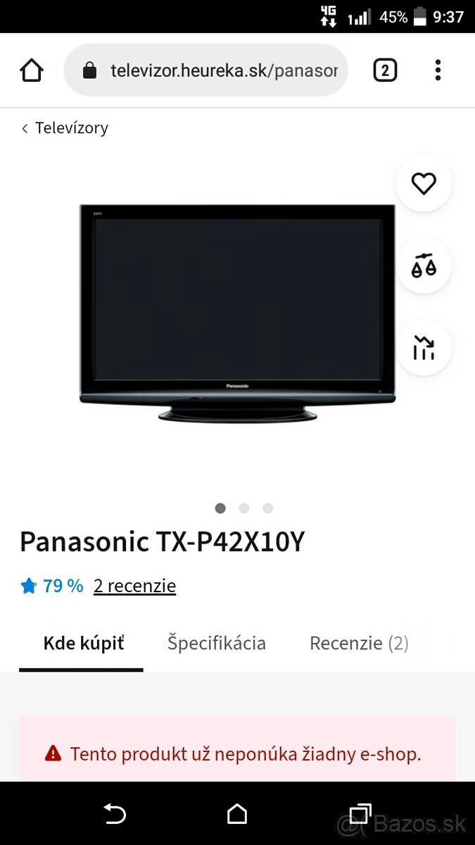 Panasonic plazma