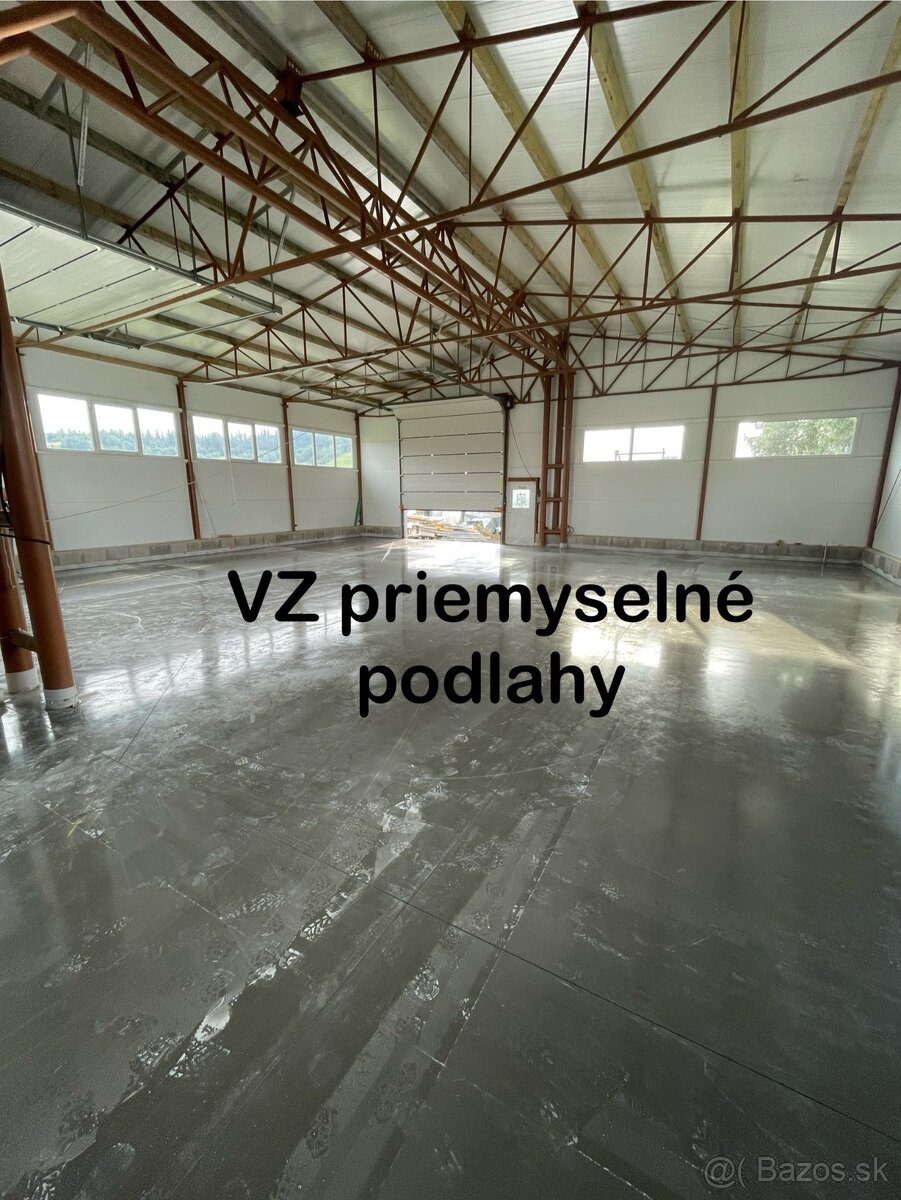 Priemyselne podlahy leštený Beton