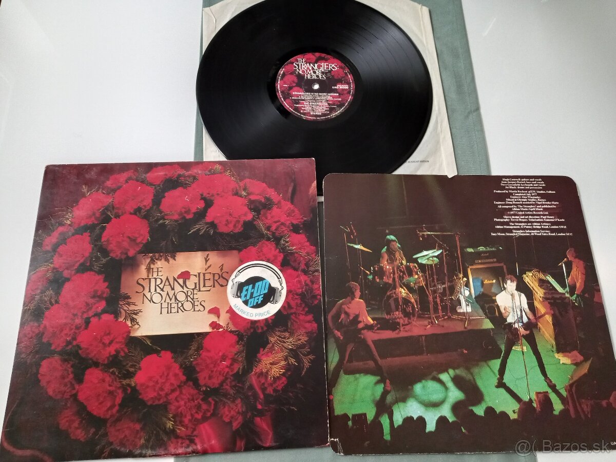 STRANGLERS  „No  More Heroes „ /UA 1977/+orig. vnut. obal,to