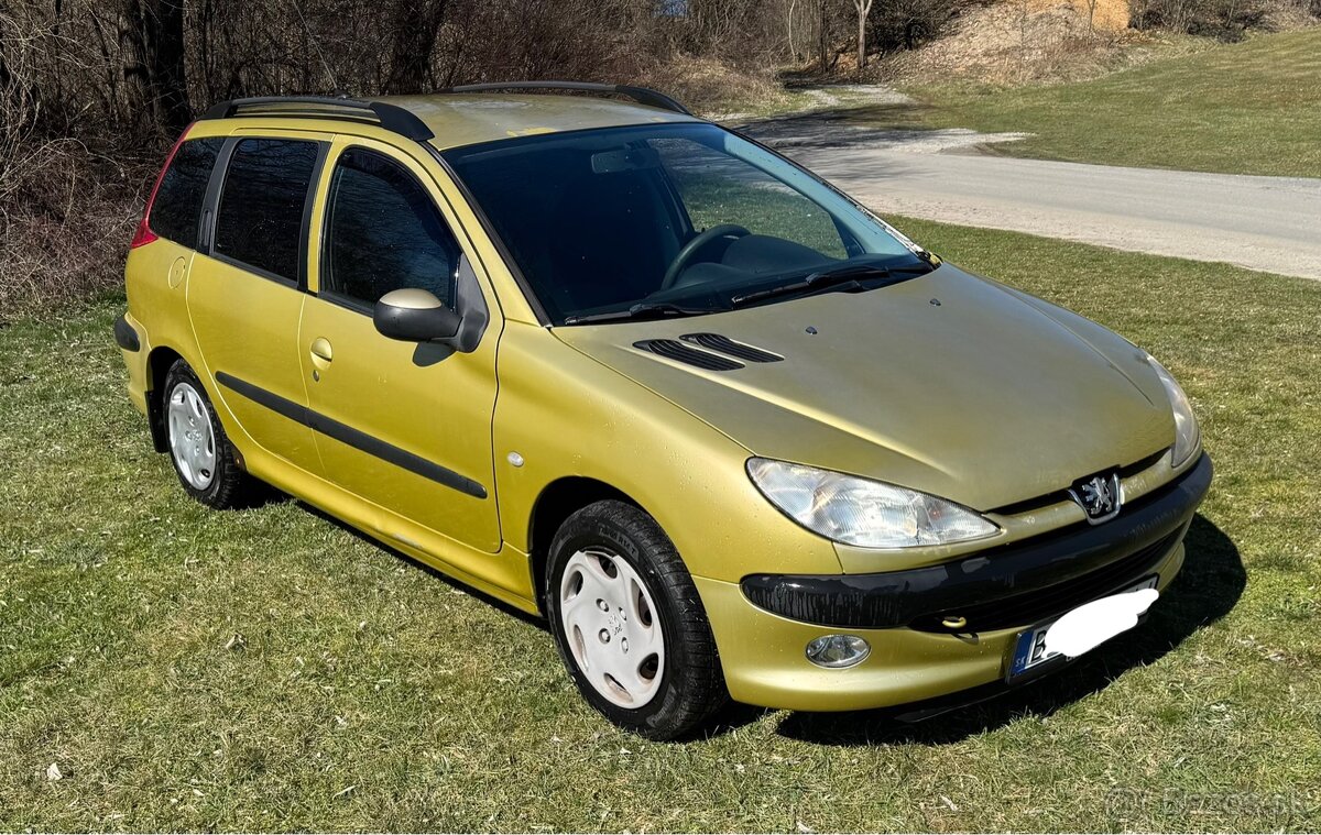 Predám Peugeot 206 1,4 benzín nová STK