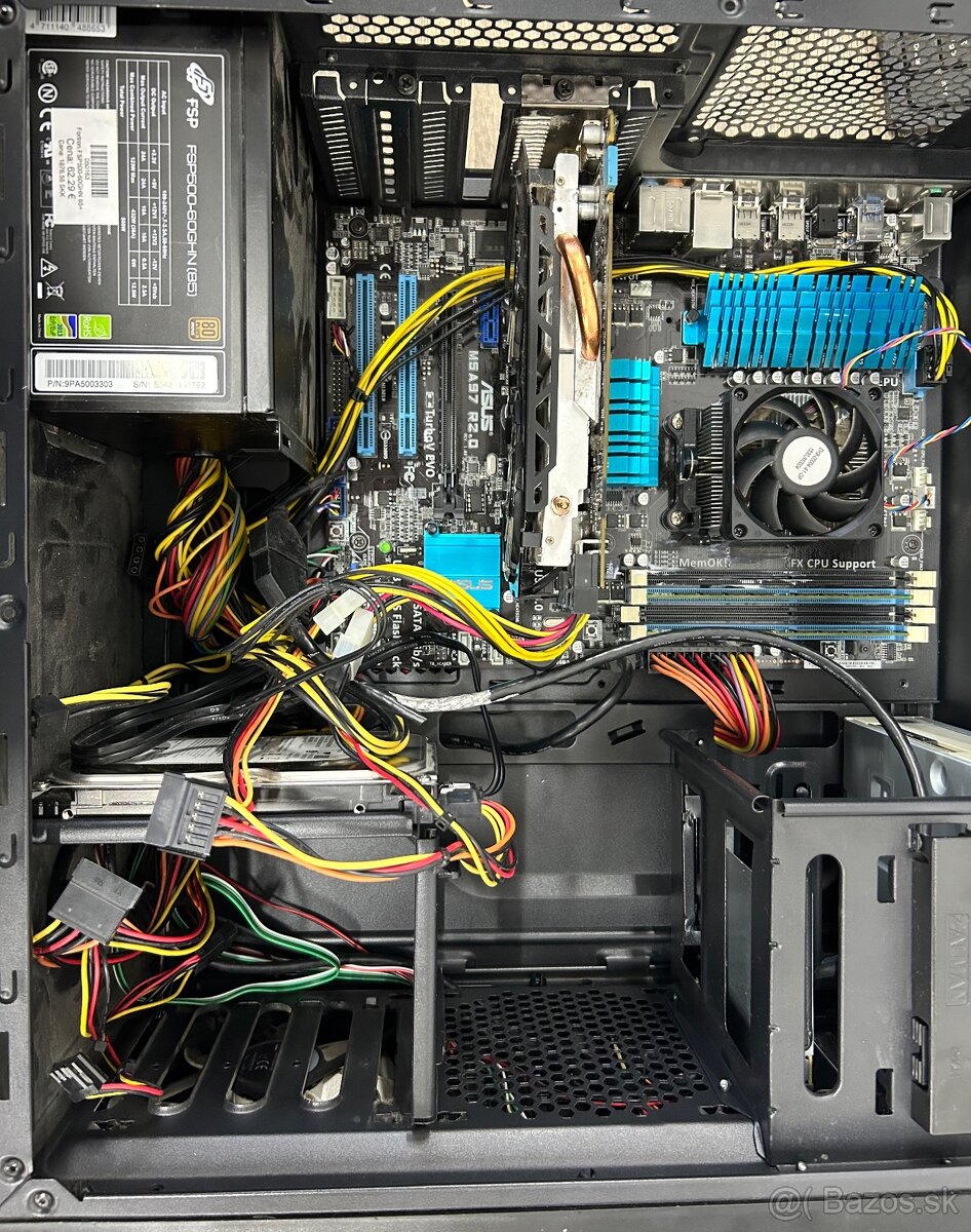 Predám PC Zalman Z1 - AMD FX4300, GTX 660, 8GB