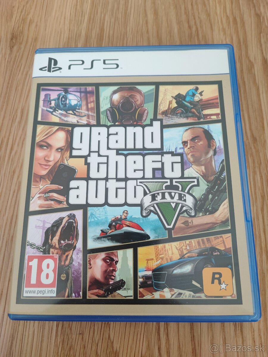 Predám GTA 5 na ps5